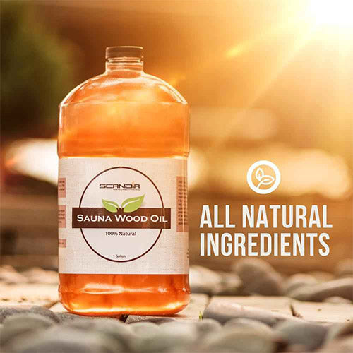 Scandia Sauna Wood Oil - 100% Natural Ingredient